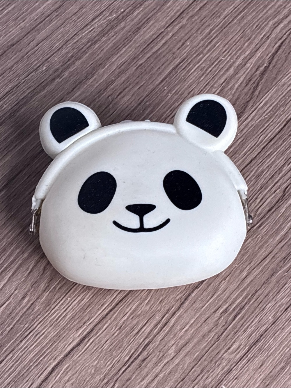 🐼 3/$25 GUC White Panda Silicone Coin Purse